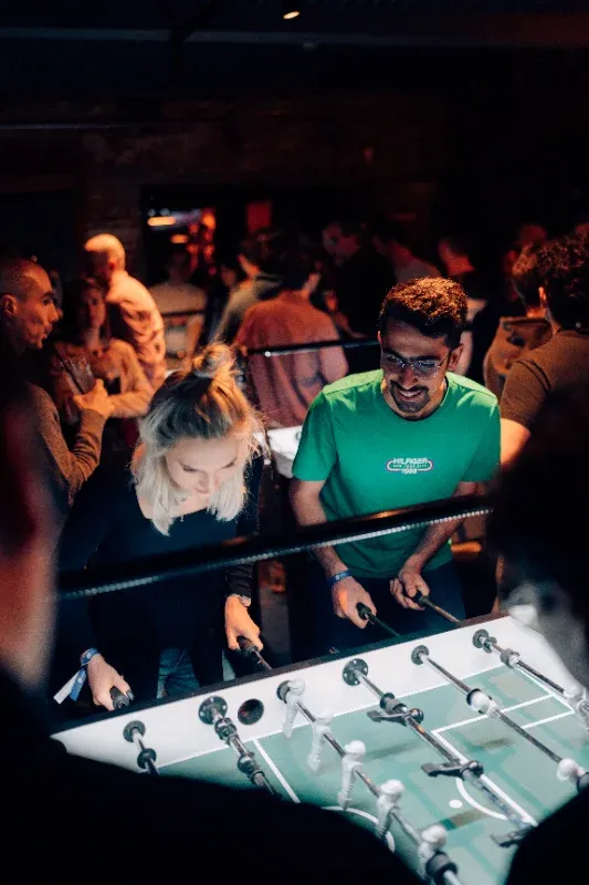 The code.talks gaming lounge
