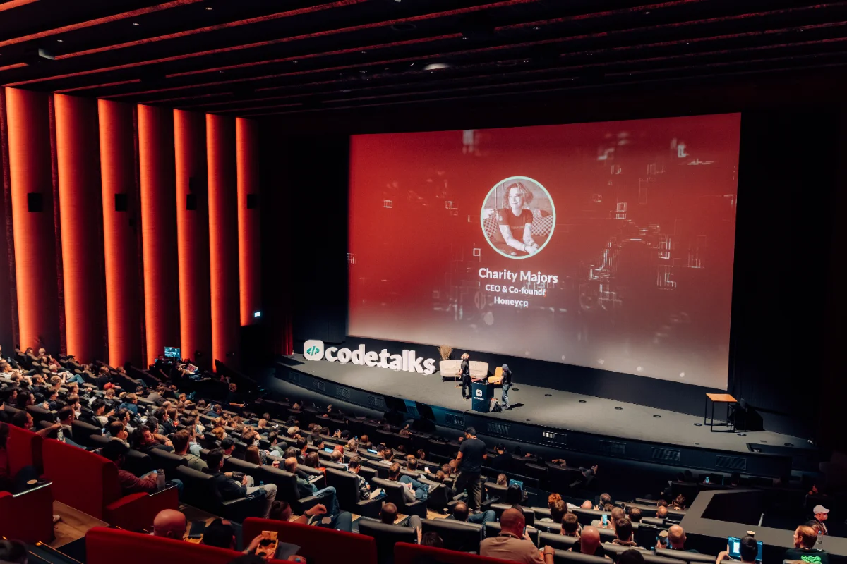 The code.talks stage